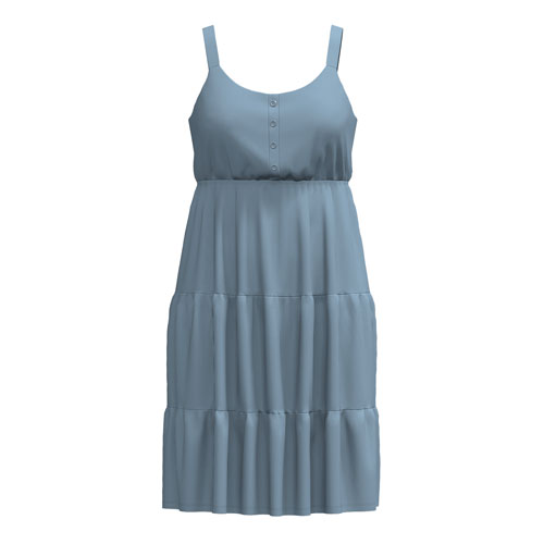 LuLaRoe Amanda Dress – Solid Baby Blue