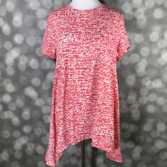 LuLaRoe Melissa - Pixelated Rose Quartz