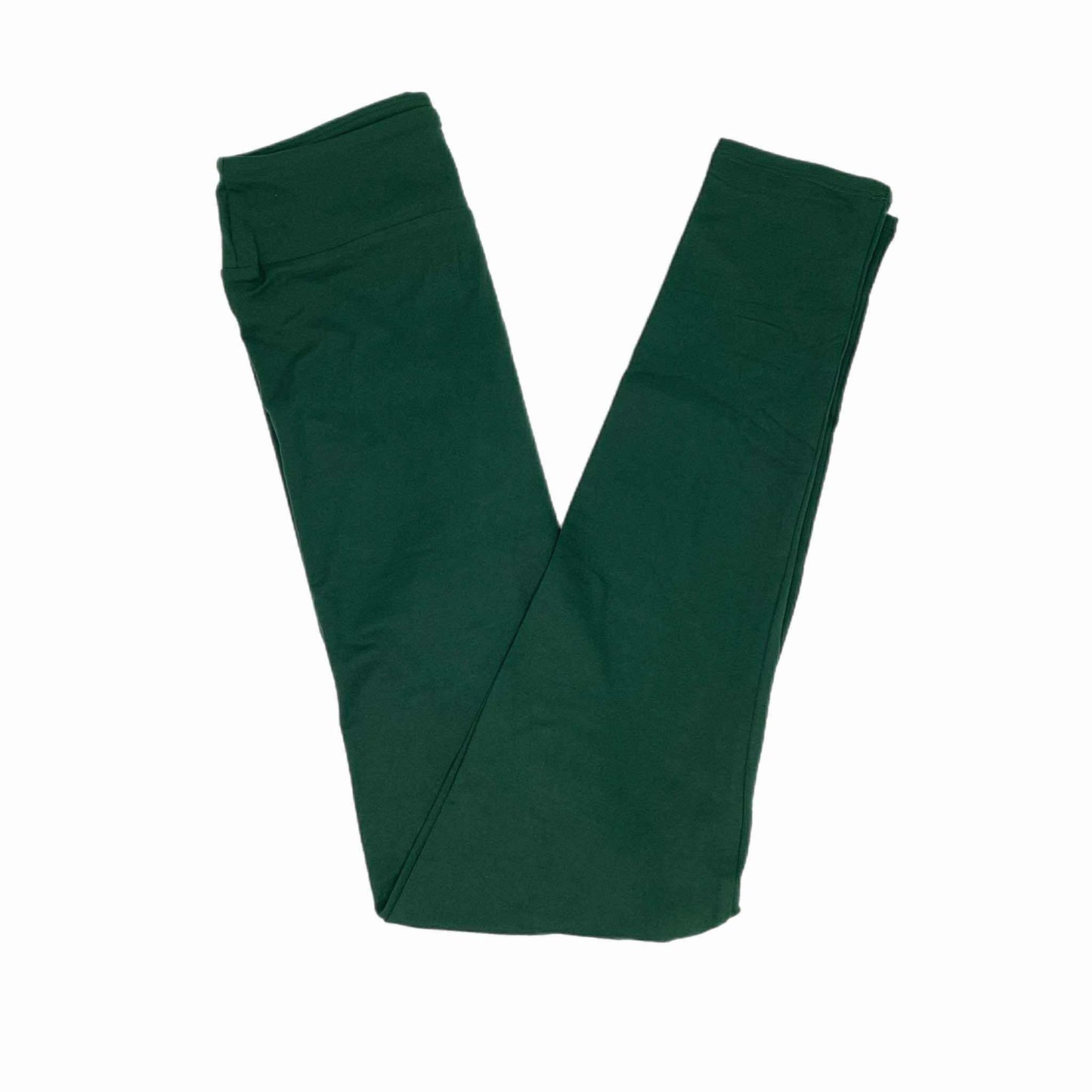 LuLaRoe Holiday Leggings - Solid Holly Jolly Green