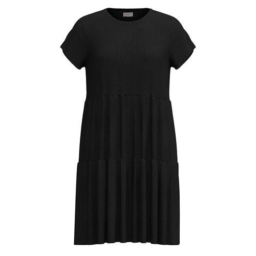 Dark Charcoal dress on a white background