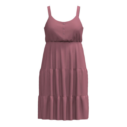 LuLaRoe Amanda Dress – Solid Dusty Mauve