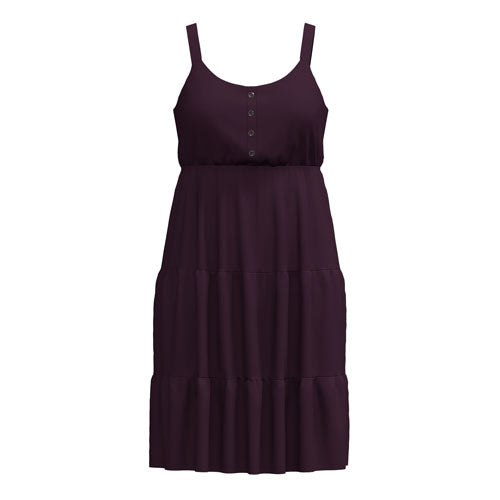 LuLaRoe Amanda Dress – Solid Deep Plum