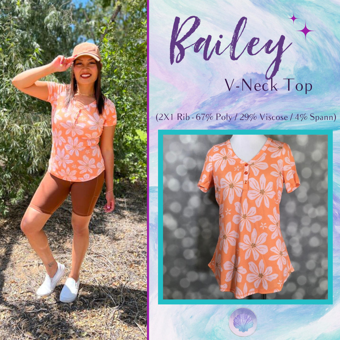 LuLaRoe Bailey - Citrus Bloom