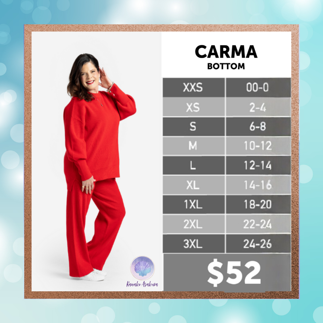 LuLaRoe Cozy Carma Bottom - Solid Navy