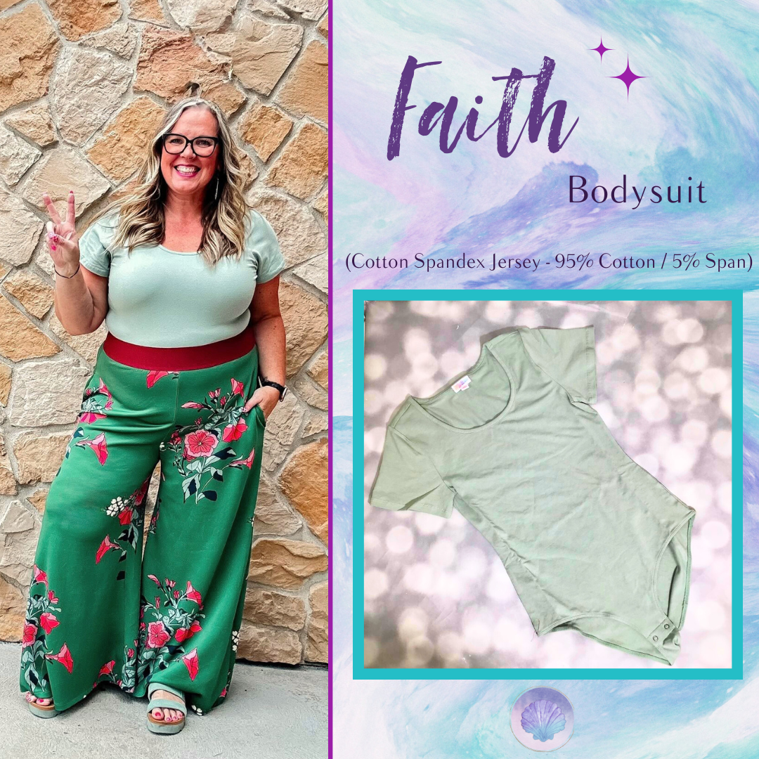 LuLaRoe Faith - Solid Sage