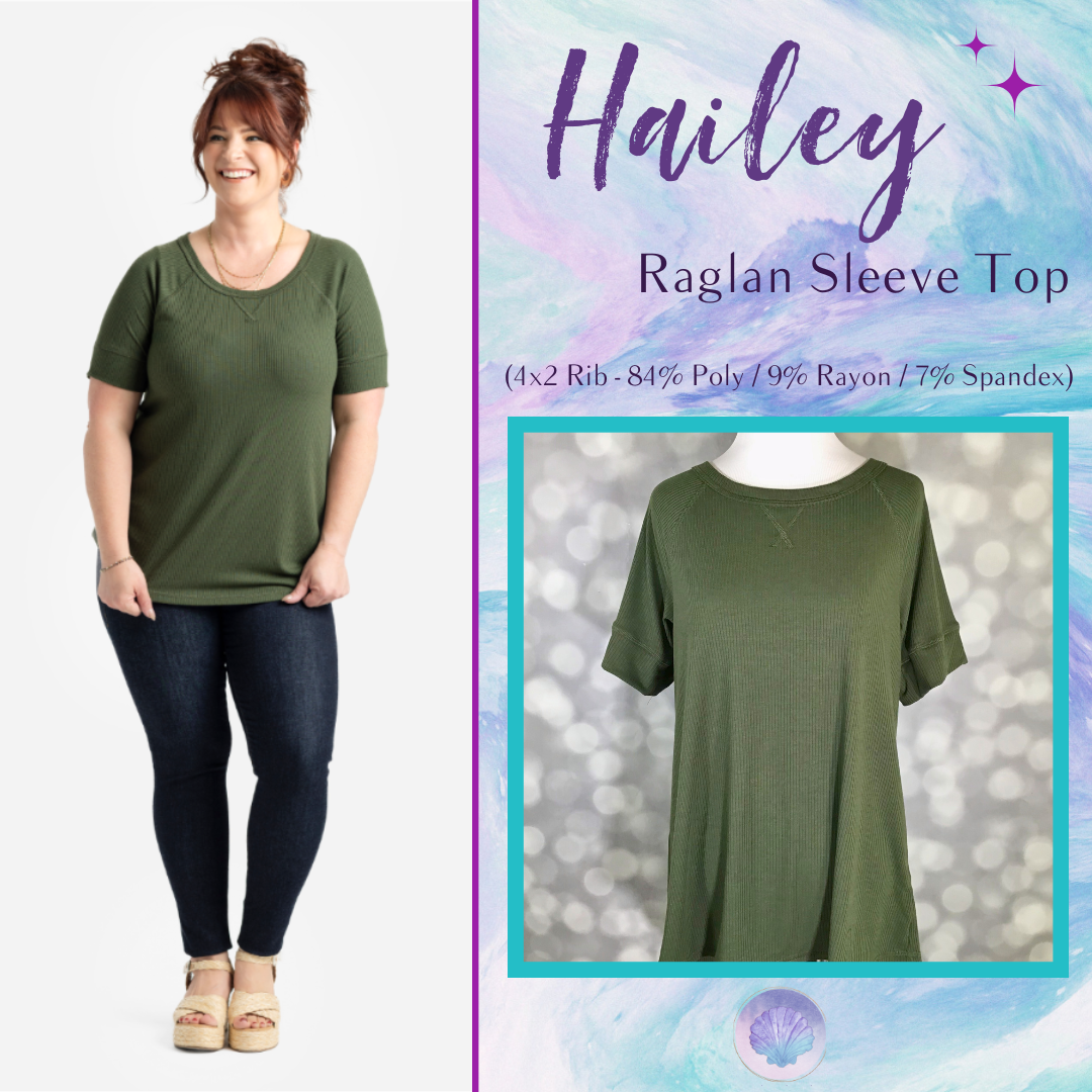LuLaRoe Hailey - Solid Dark Olive