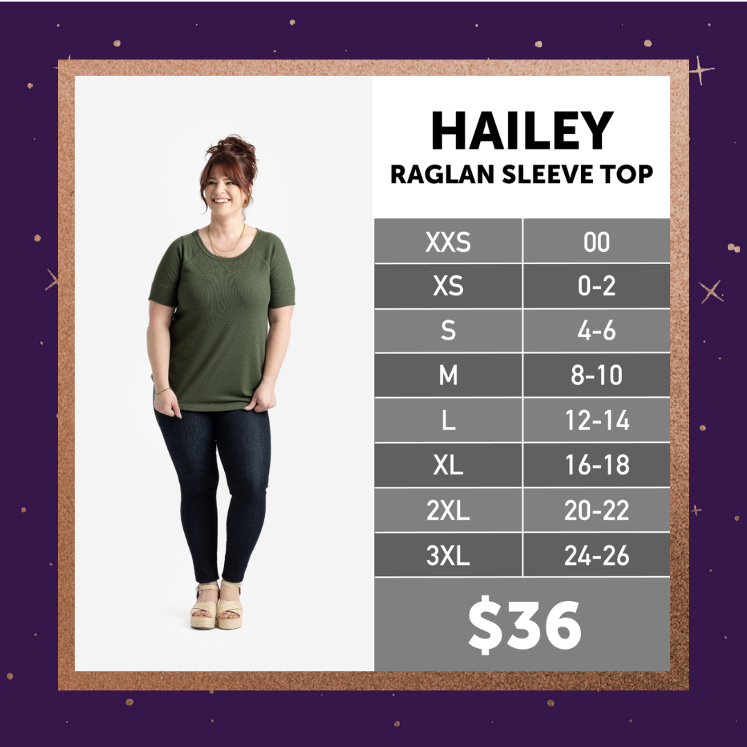 LuLaRoe Hailey Top - Mulberry Deco Floral