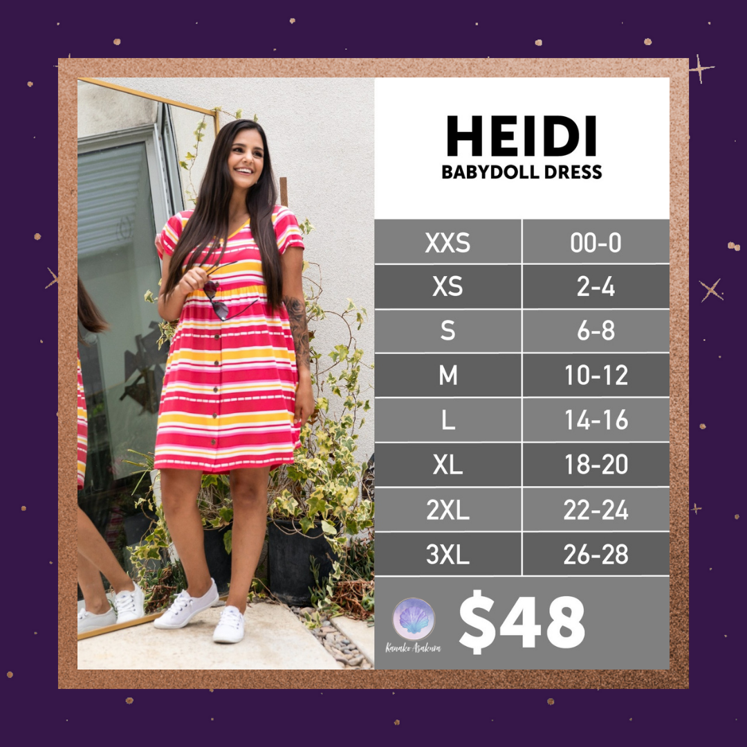 LuLaRoe LuLaRoe Heidi Dress - Confetti Bloom Floral