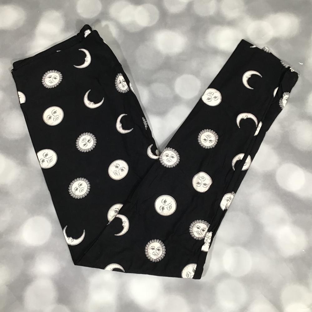 Single Print - Leggings - Midnight Moonscape