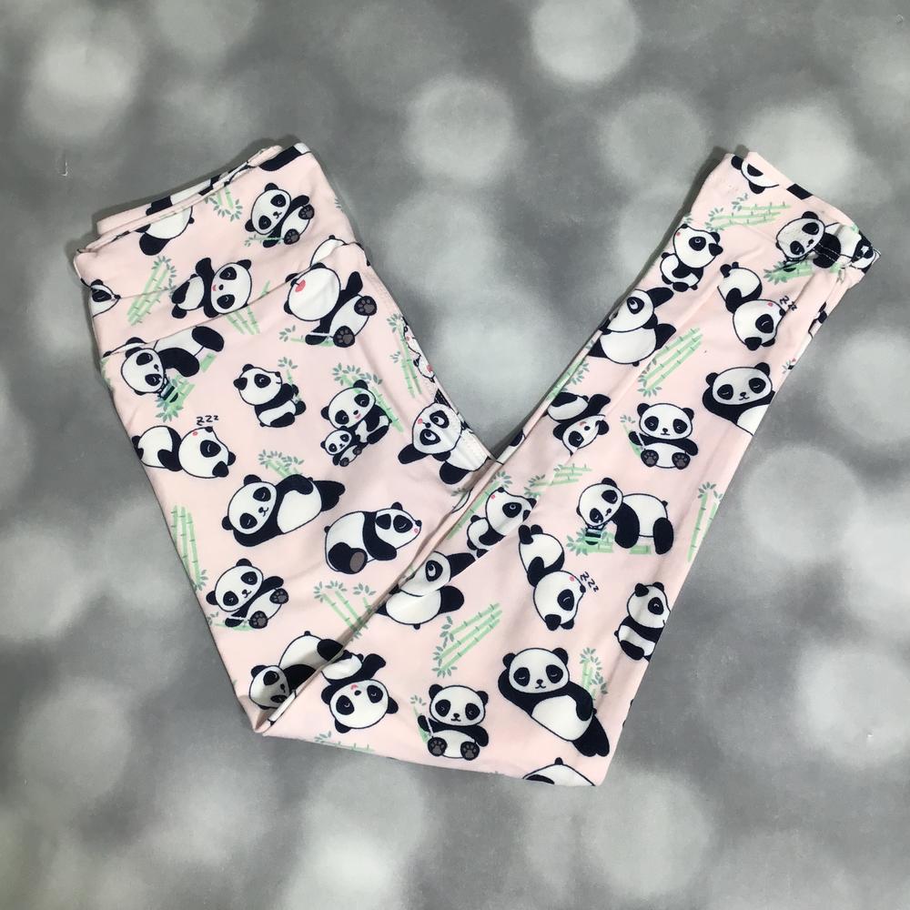 LuLaRoe Single Print - Leggings - Playful Pandas