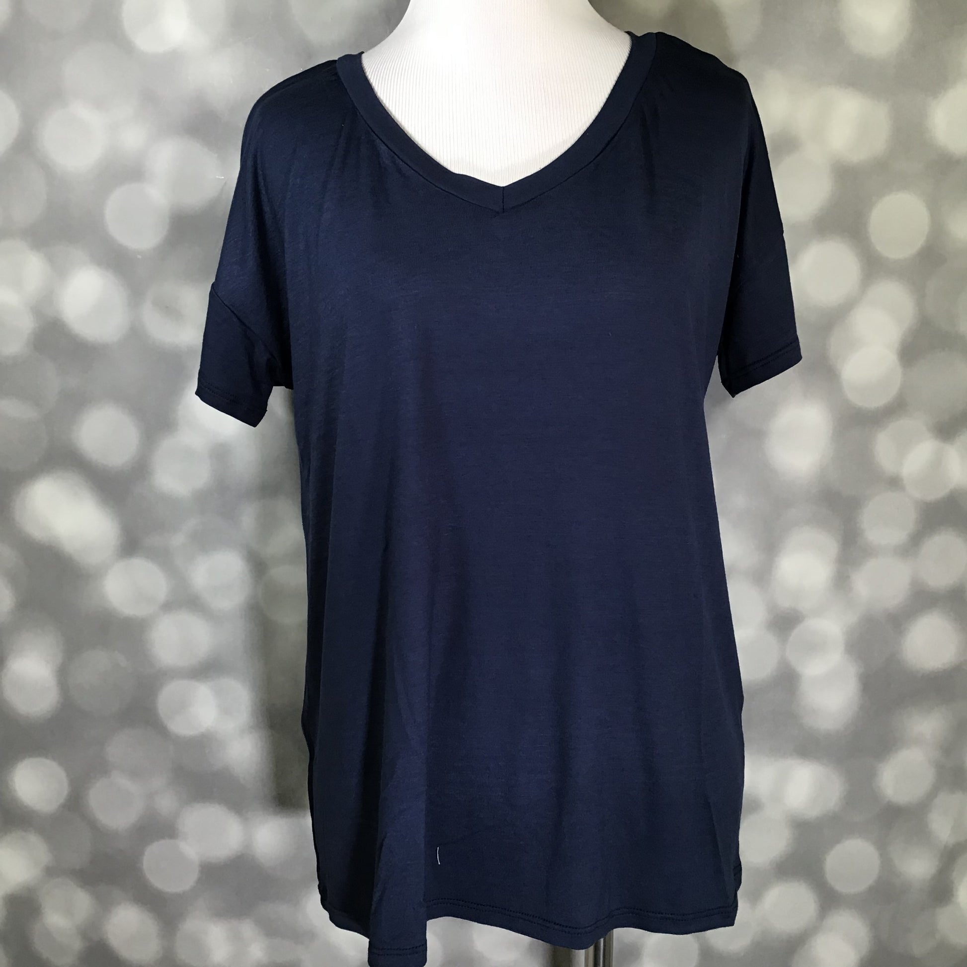 LuLaRoe Lisa - Solid Navy B-740