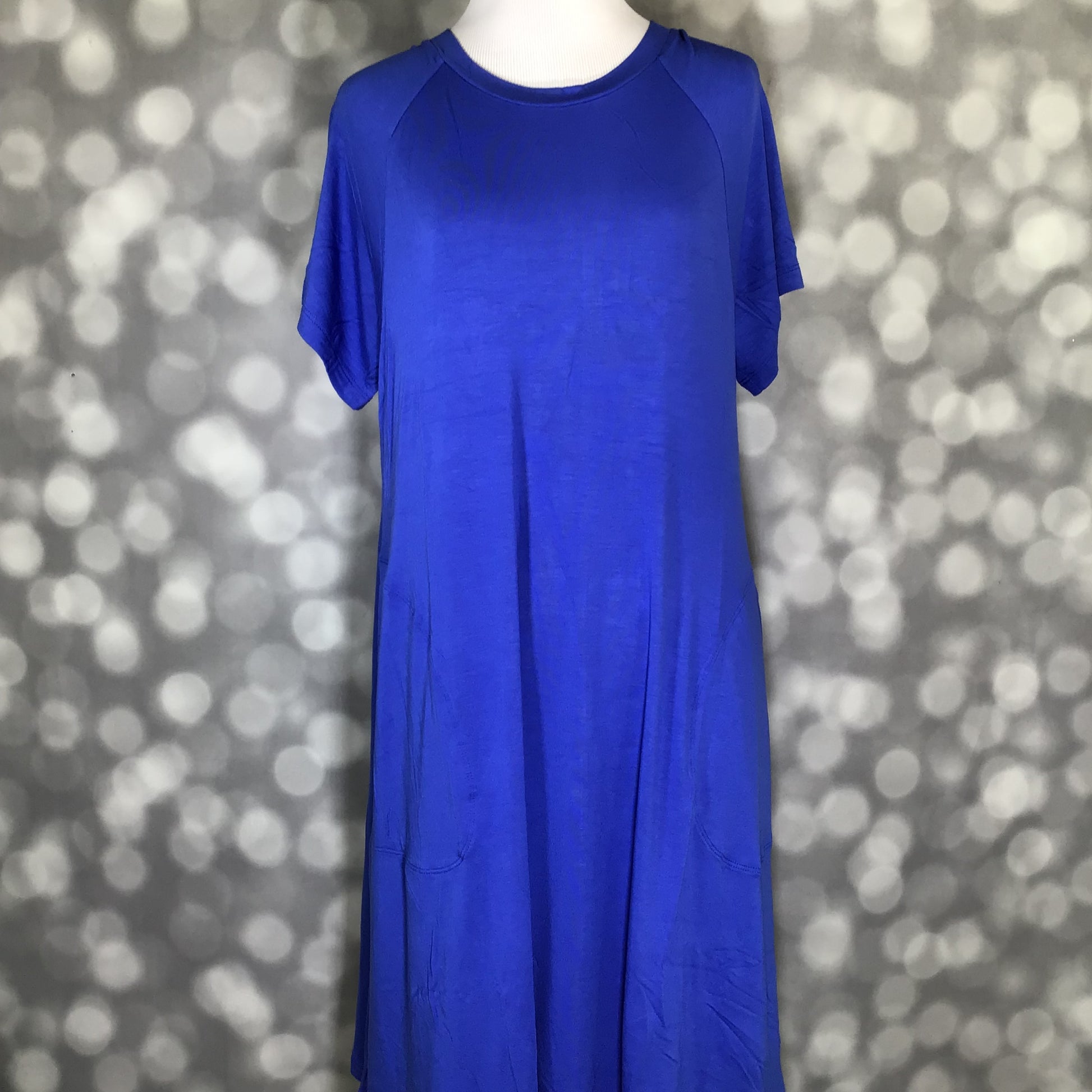 LuLaRoe LuLaRoe Celia Dress - Solid Royal Blue