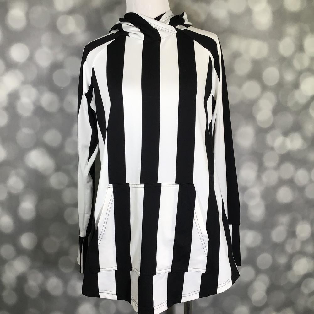 LuLaRoe Halloween 2025 - Amber Hoodie - Bewitching Stripes