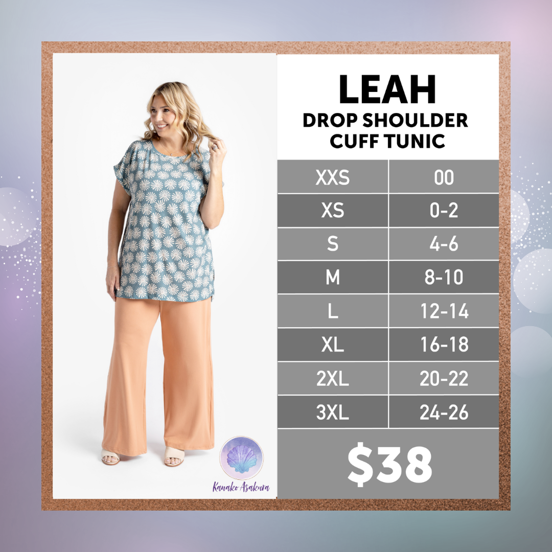 LuLaRoe LuLaRoe Leah Tunic - Solid Soft Violet