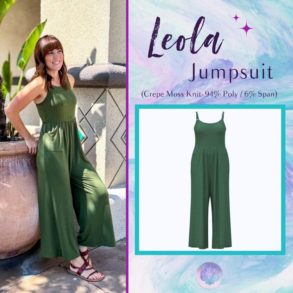 LuLaRoe Leola - Solid Bronze Green