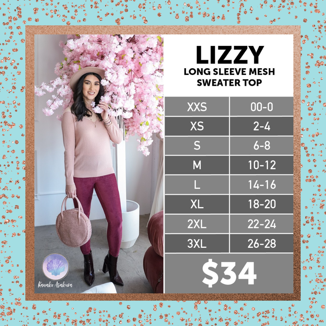 LuLaRoe Lizzy - Blush Bloom