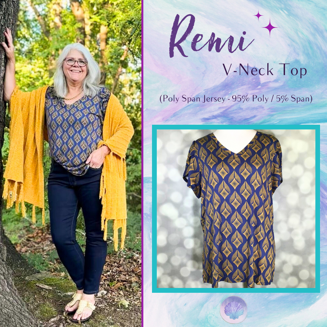 LuLaRoe Remi Top – Indigo Bazaar