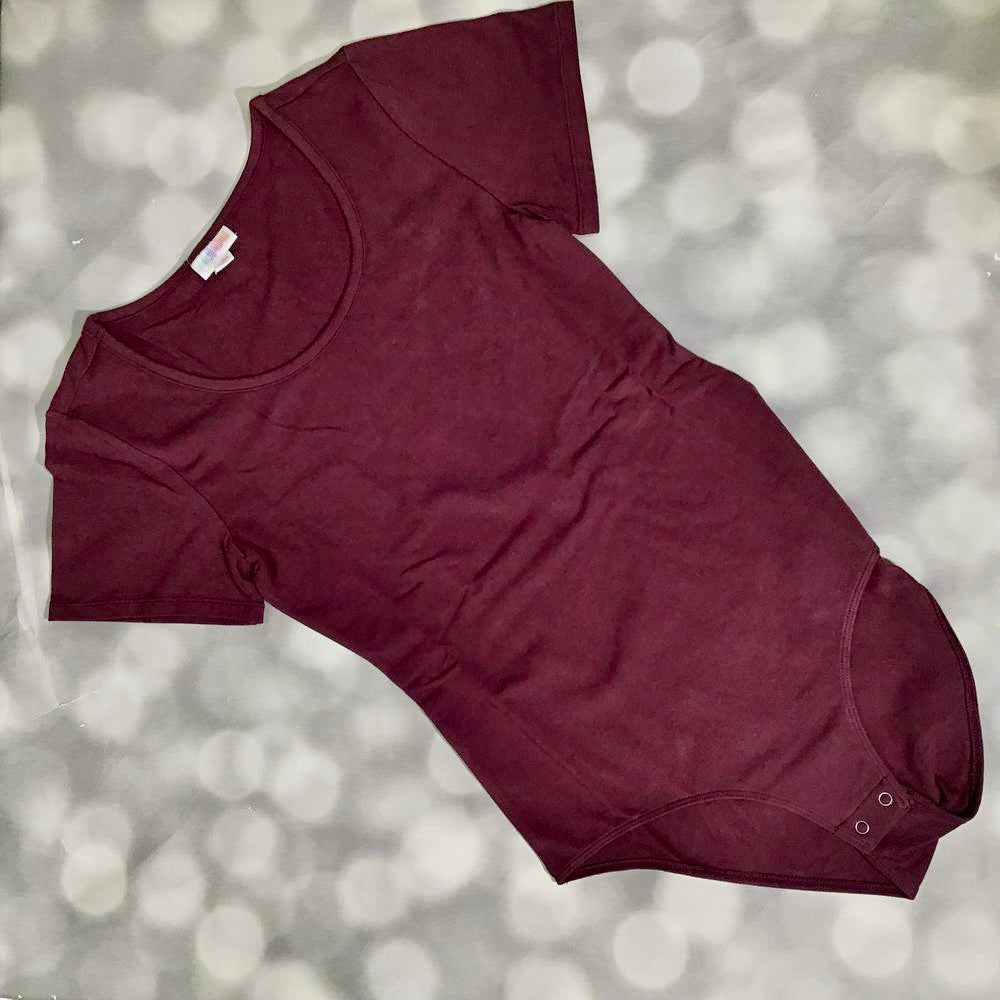 LuLaRoe Faith - Solid Burgundy