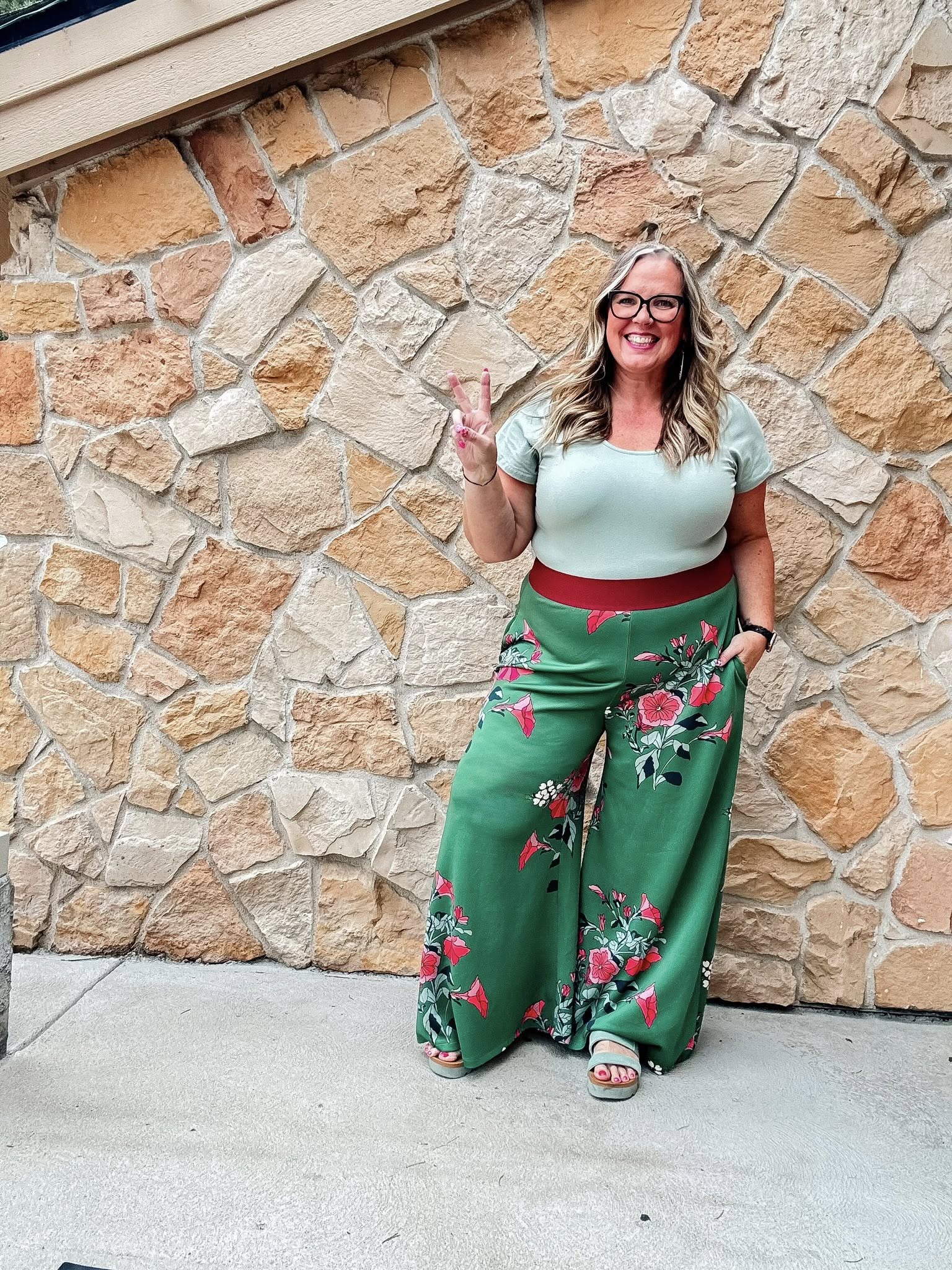 LuLaRoe Faith - Solid Sage