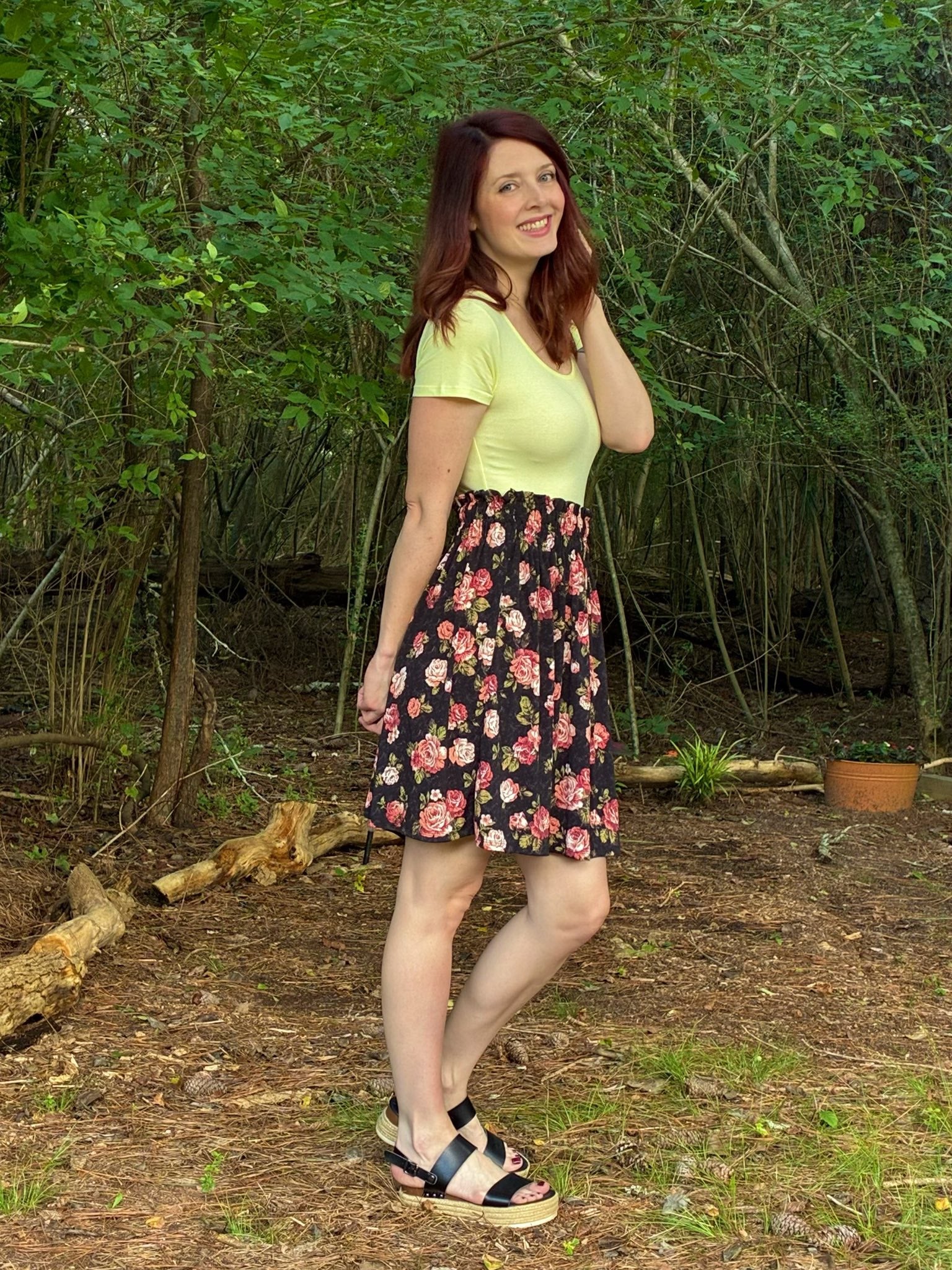 LuLaRoe Faith - Solid Pale Yellow