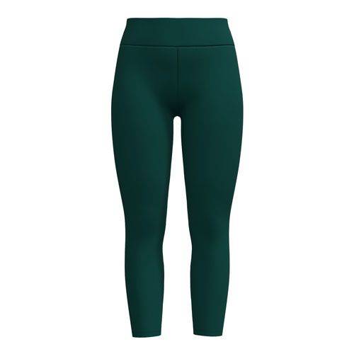LuLaRoe WarmTech fleece-lined leggings solid forest green - alternate product photo