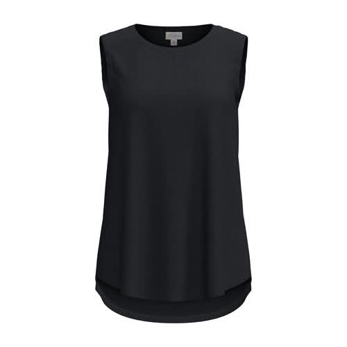 LuLaRoe Cocoa Sleeveless Top - Solid Black