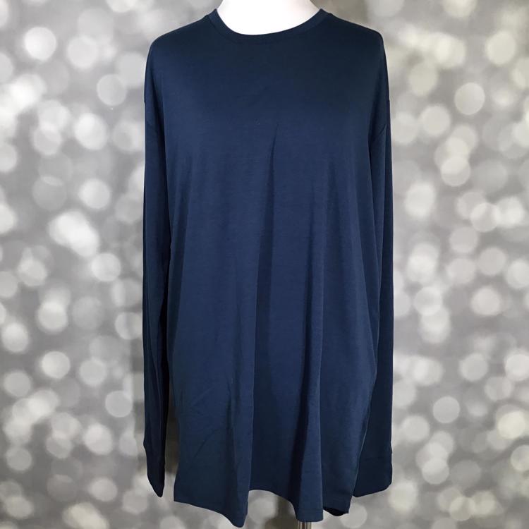 LuLaRoe Hudson Long Sleeve - Solid Navy
