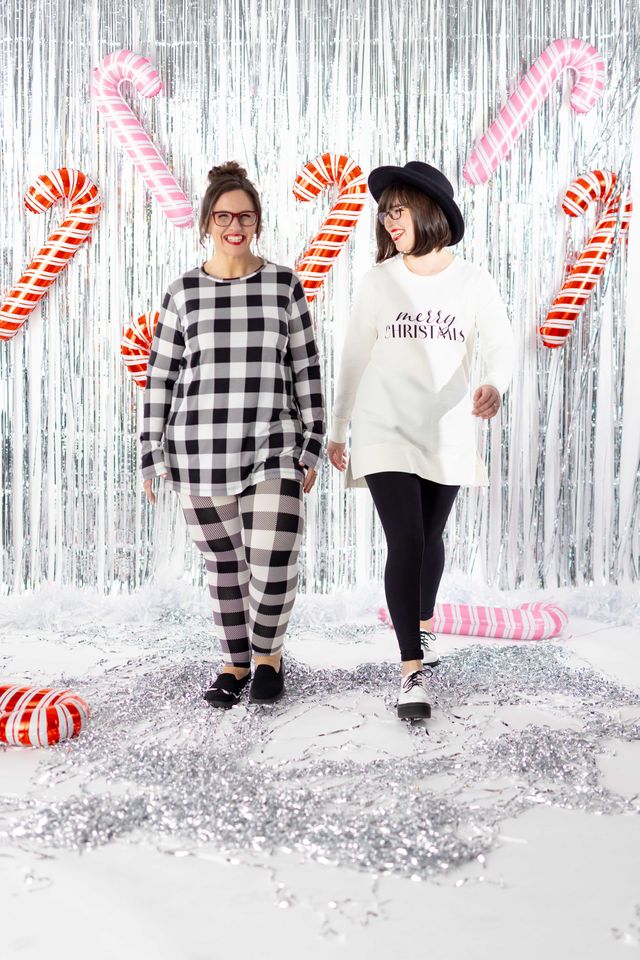 LuLaRoe Holiday Leggings - Buffalo Check