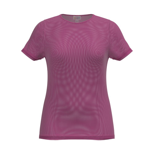 LuLaRoe LuLaRoe Miranda Mesh T - Solid Orchid Pink