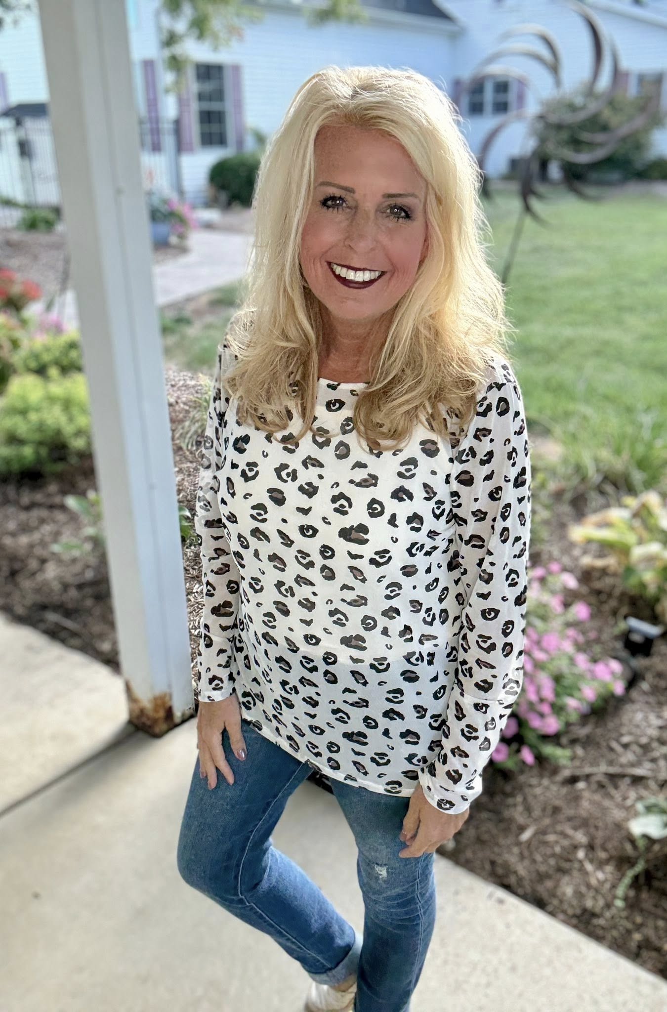 May - White Black Cheetah