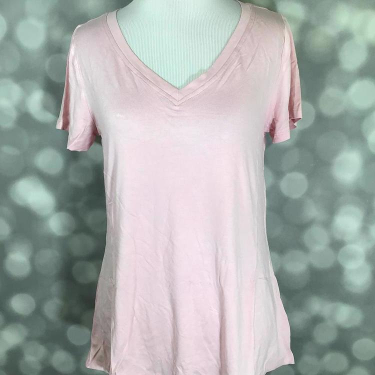 LuLaRoe Christy T in solid light pink