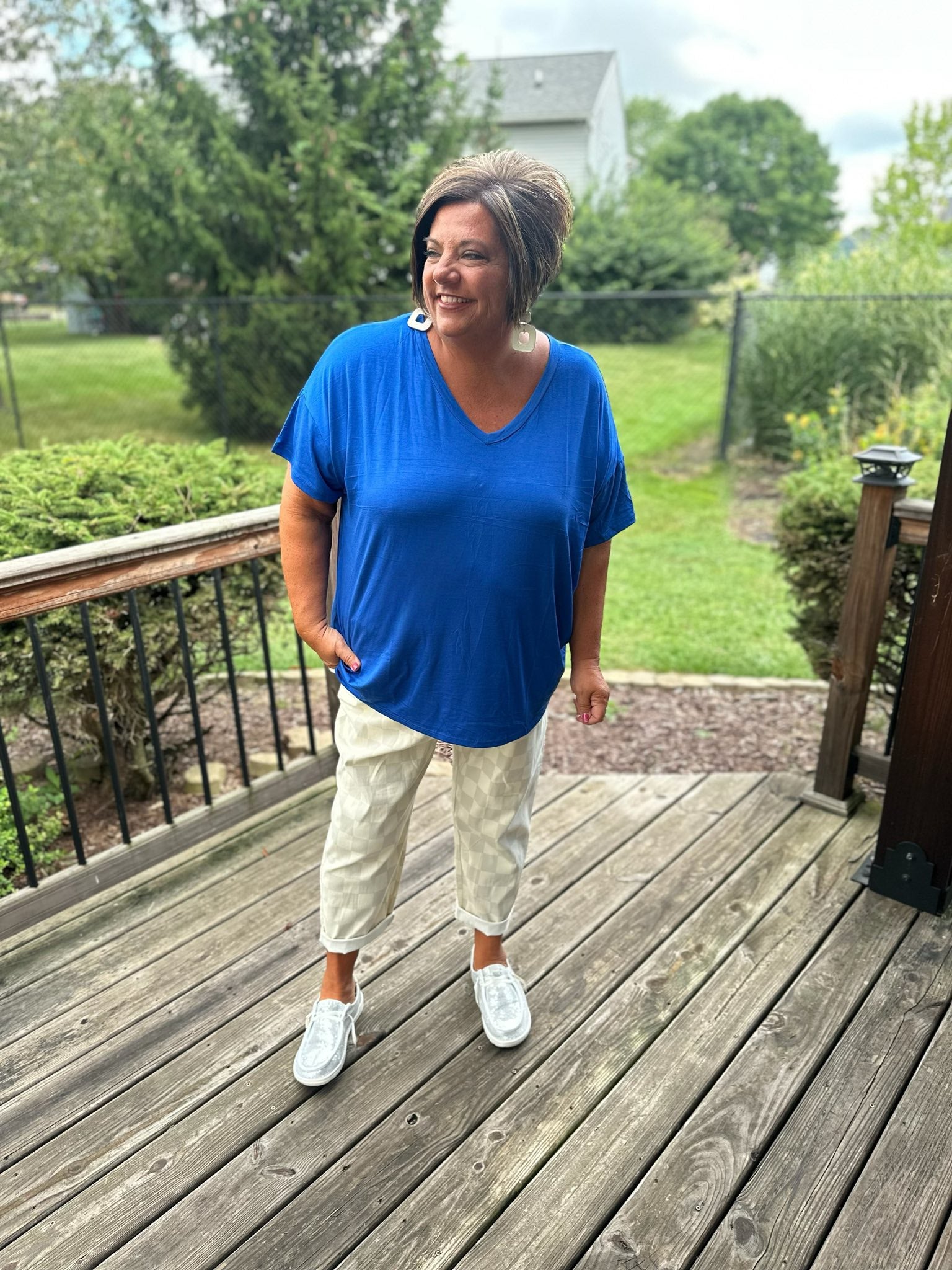 LuLaRoe Lisa - Solid Royal Blue