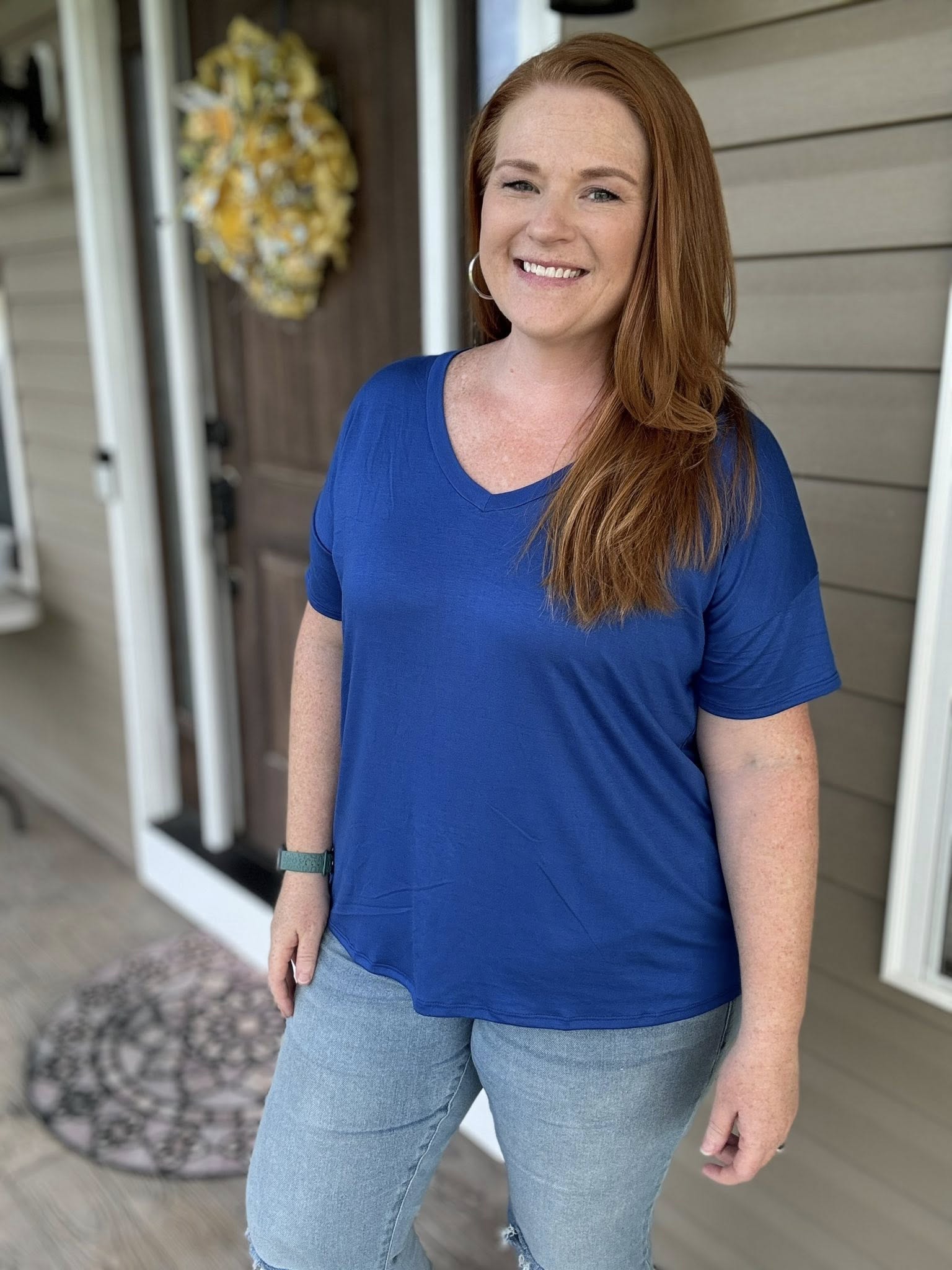 LuLaRoe Lisa - Solid Royal Blue