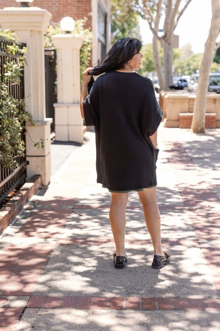 LuLaRoe Jimae Sweater Cardigan - Solid Black