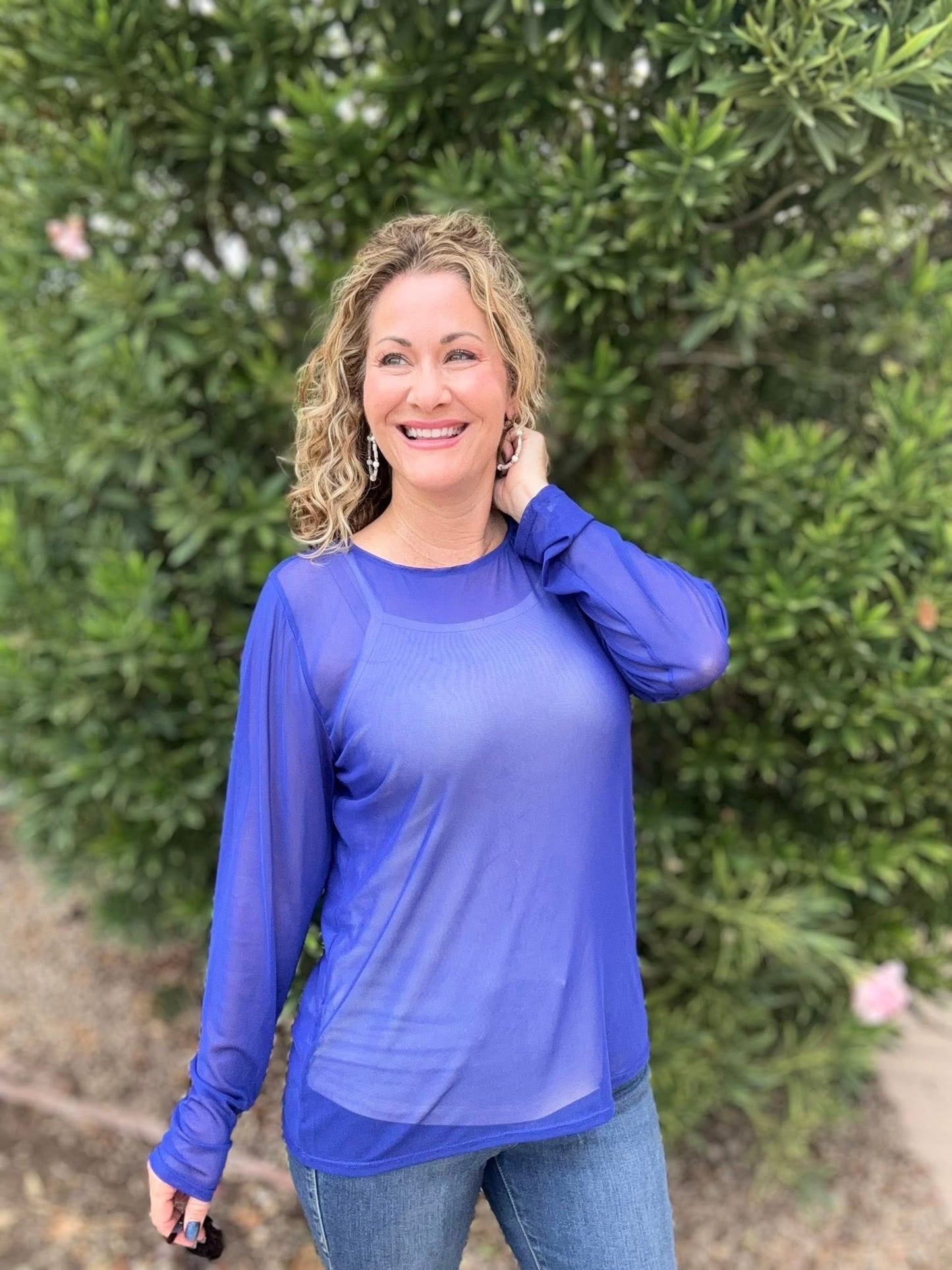 May - Solid Neon Royal Blue