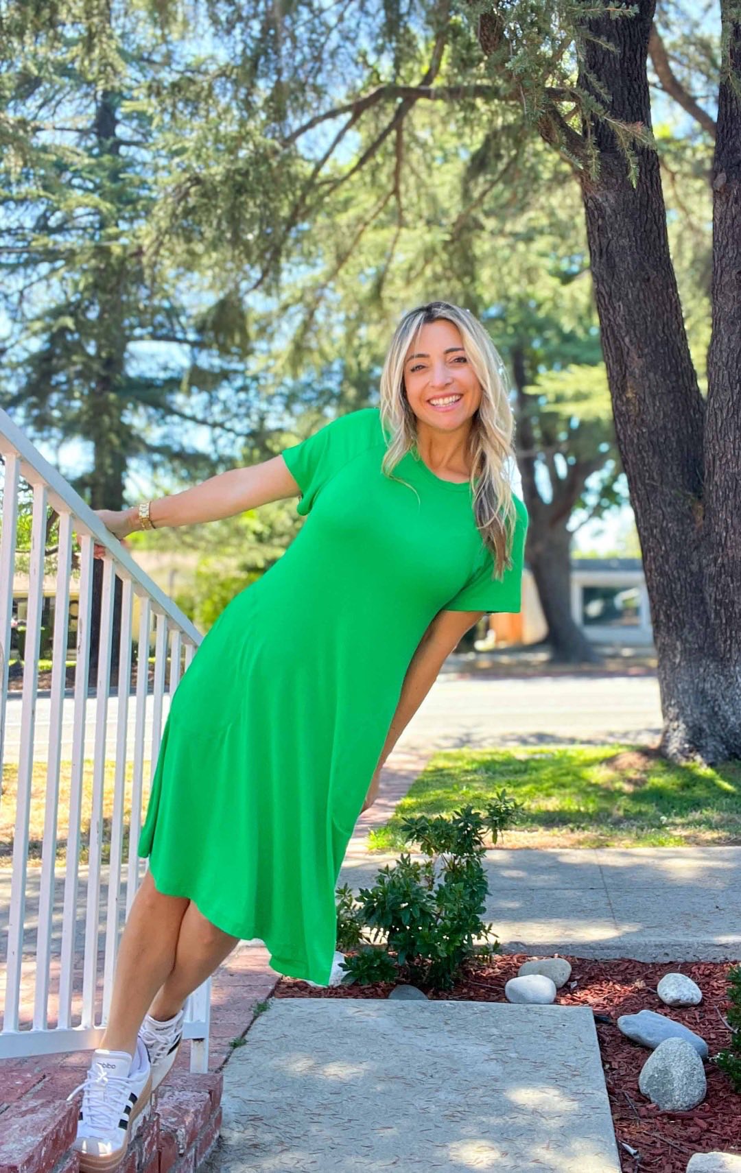 LuLaRoe LuLaRoe Celia Dress - Solid Green