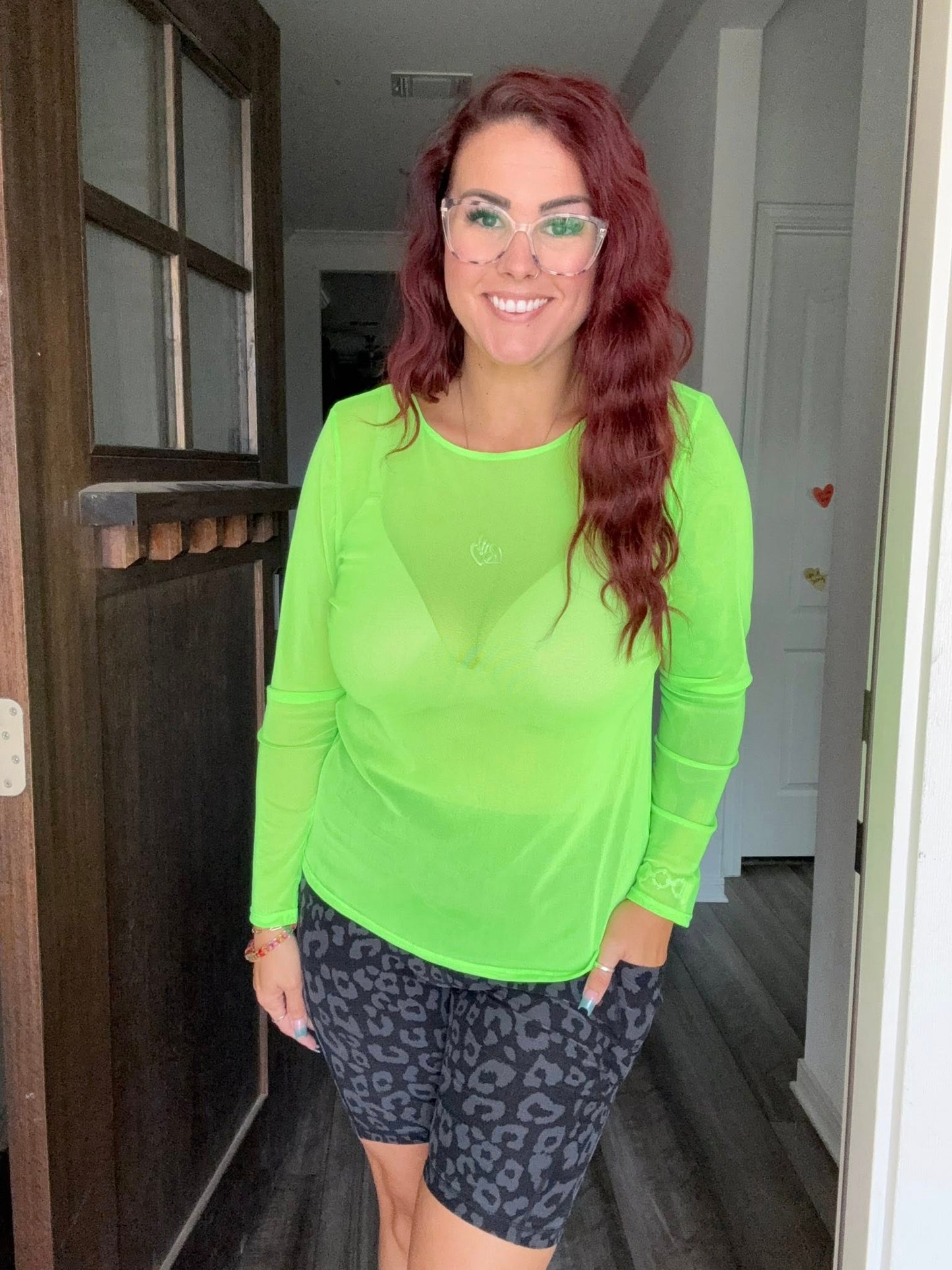 May - Solid Neon Green