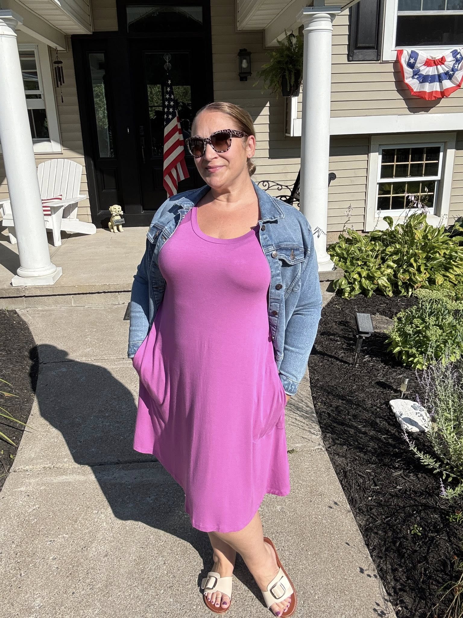 LuLaRoe LuLaRoe Celia Dress - Solid Orchid