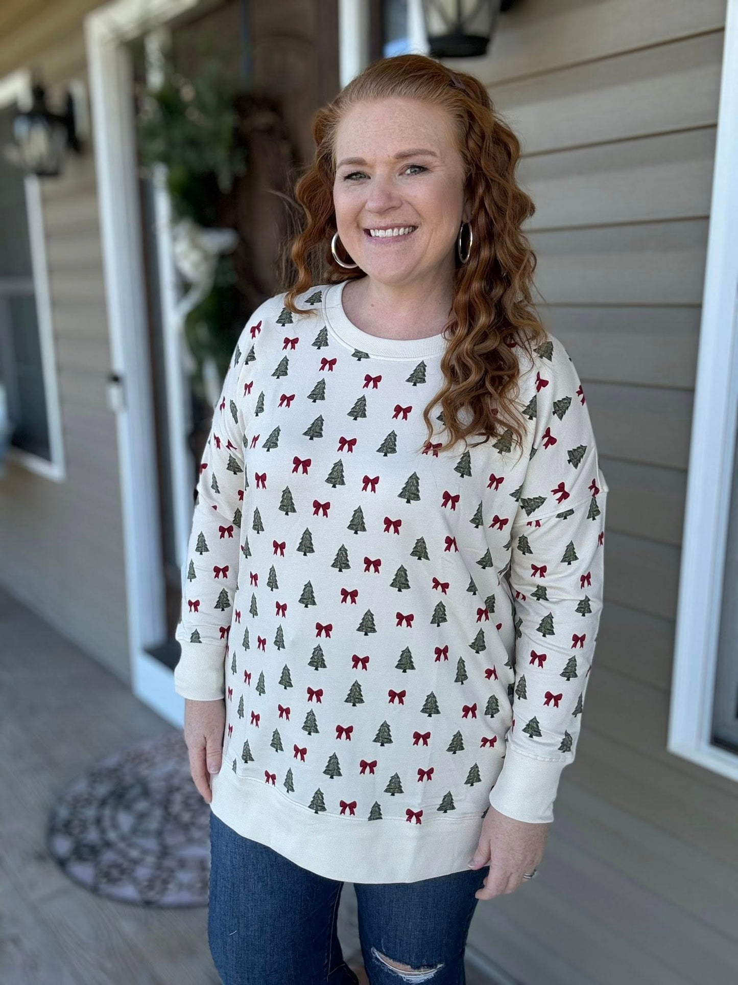 LuLaRoe Holiday Hannah - Tinsel & Tidings