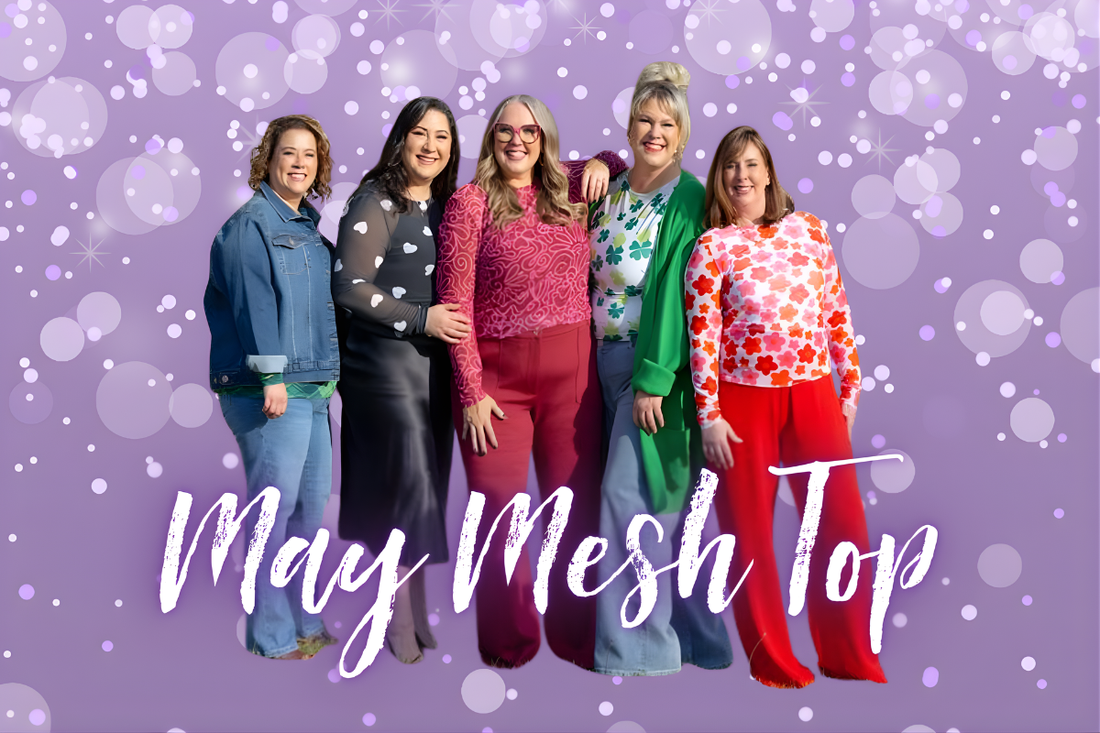 Playful, Layerable, and Made to Style Your Way: Meet the May Long Sleeve Mesh Top