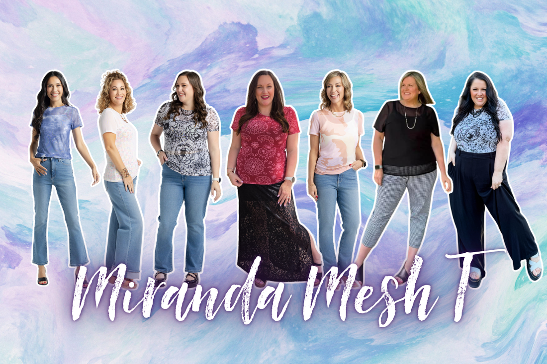 Effortless Layers & Everyday Style: Meet the Miranda Mesh T ✨