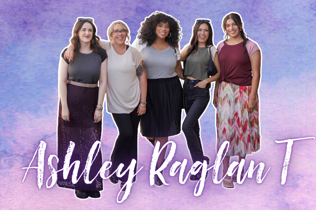 Ashley Raglan T: Your New Everyday Favorite with Classic Raglan Style 💛