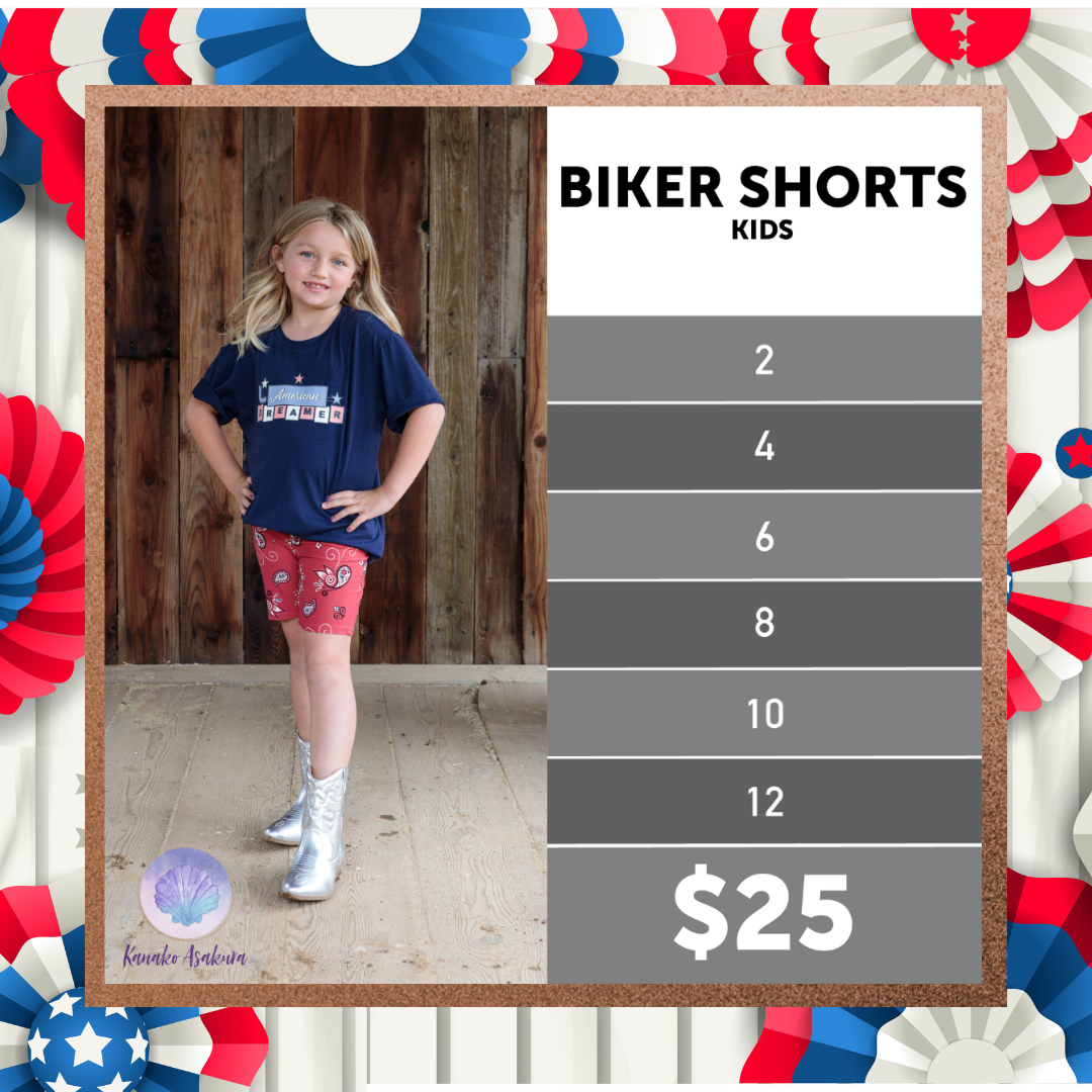 Kids Biker Short