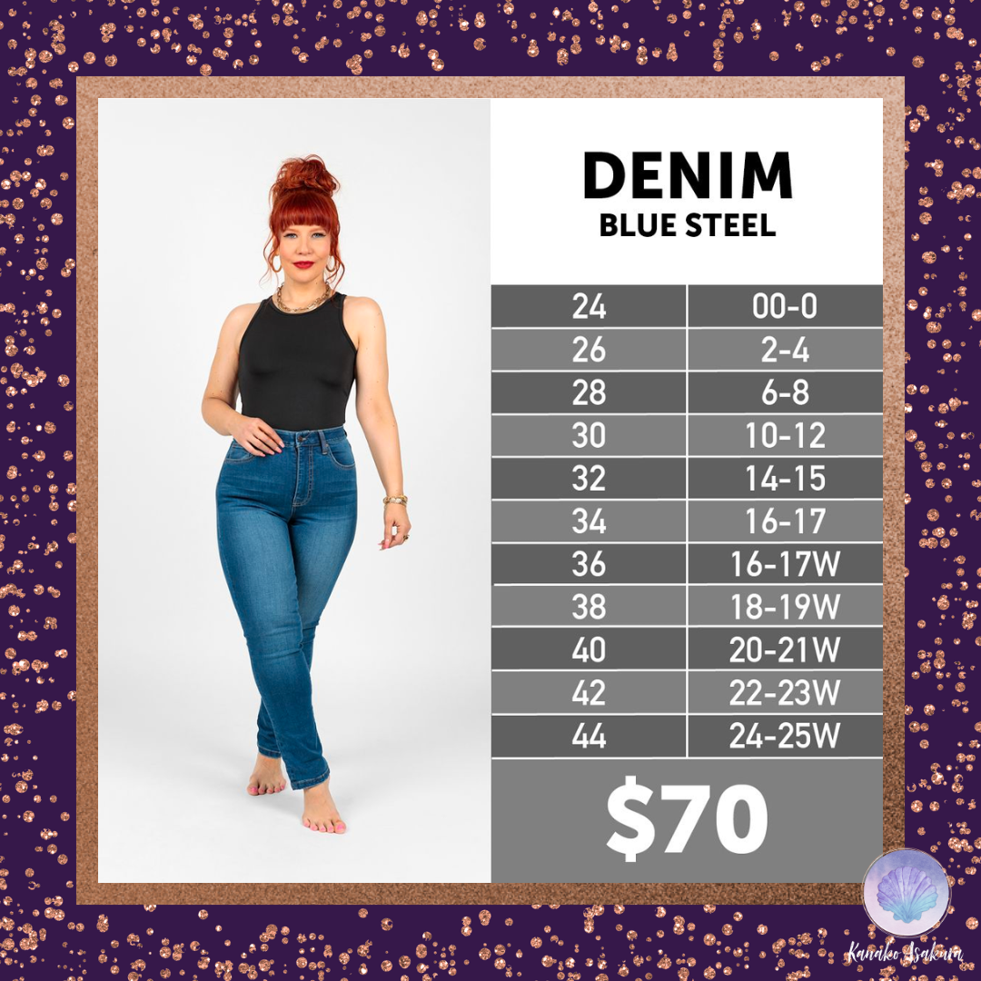 High Rise Slim Straight Denim
