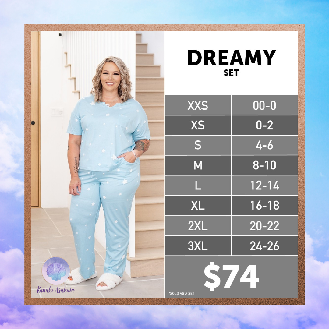 LuLaRoe Dream Collection Dreamy Set – Soft & Cozy Pajama Set