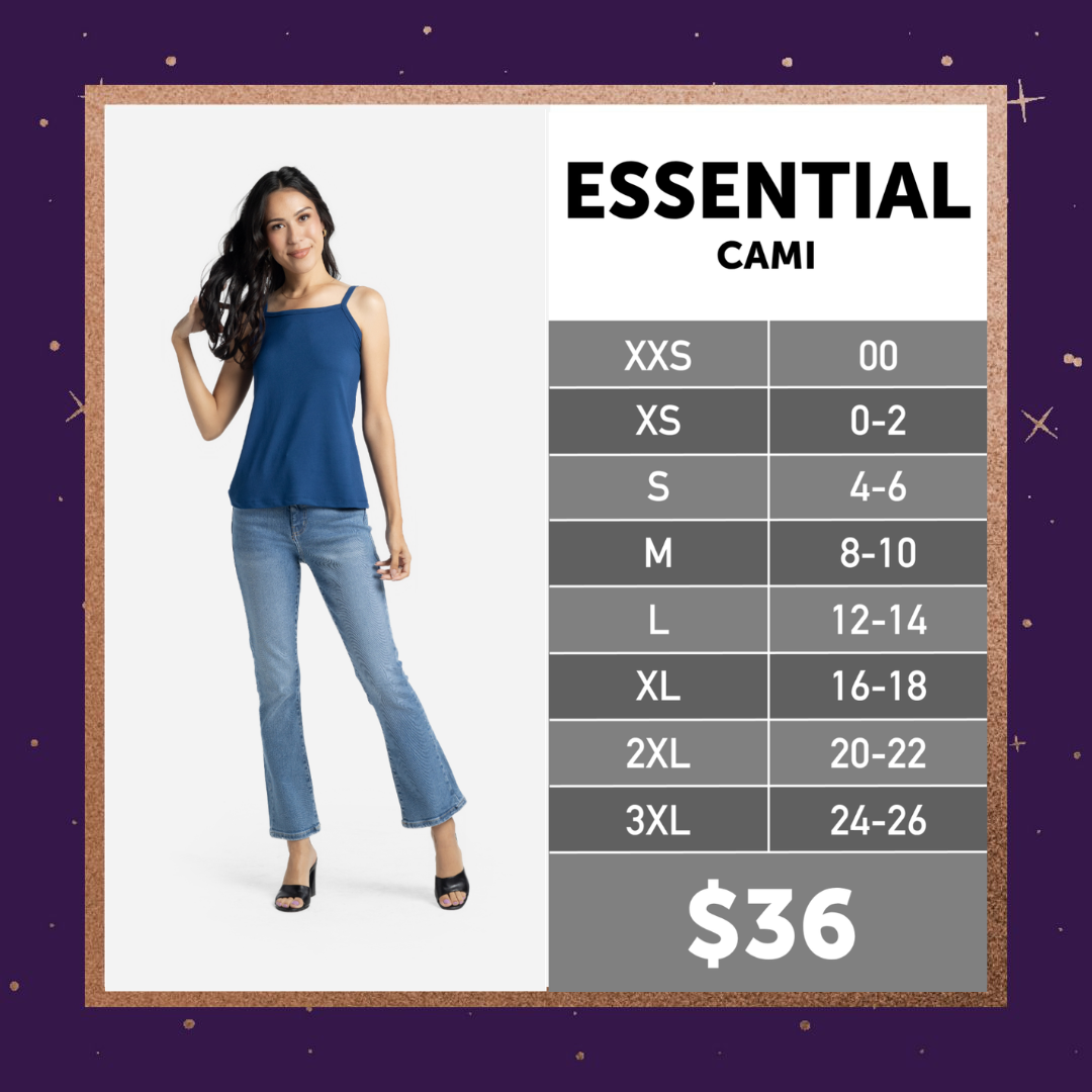 LuLaRoe Essential Cami – Buttery Soft Layering Staple 2-Pack