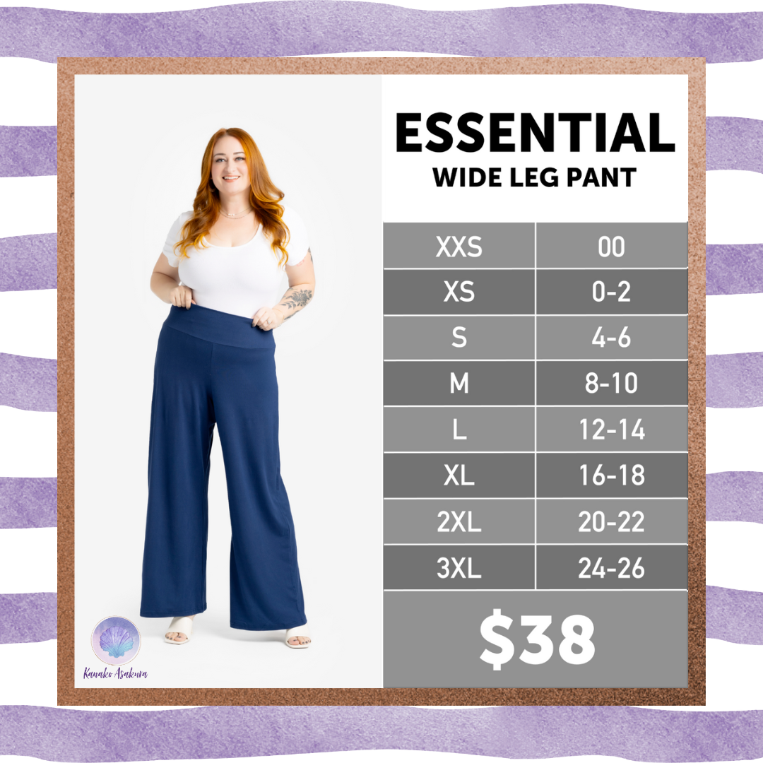LuLaRoe Essential Wide Leg Pant – Effortless, Flowy & Everyday Chic