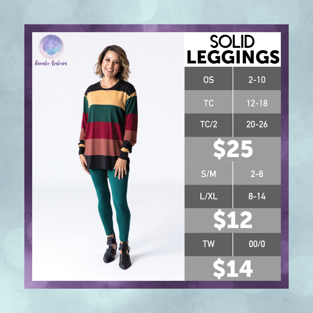 Solid Leggings