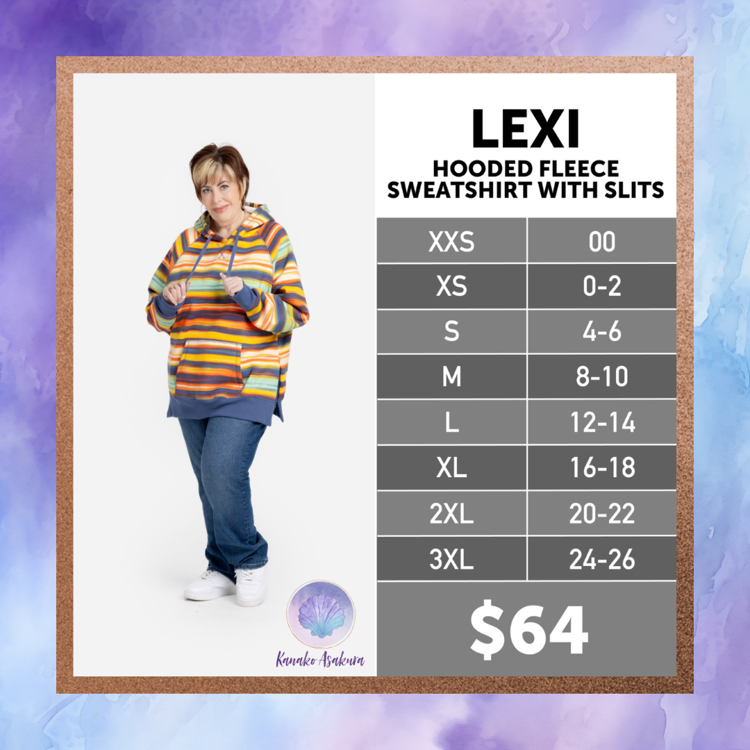 LuLaRoe Lexi Hoodie – Cozy Fleece Comfort with Everyday Style