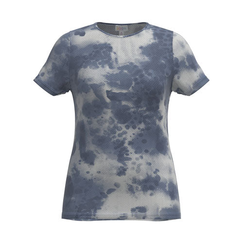 LuLaRoe LuLaRoe Miranda Mesh T - Midnight Indigo Tide 